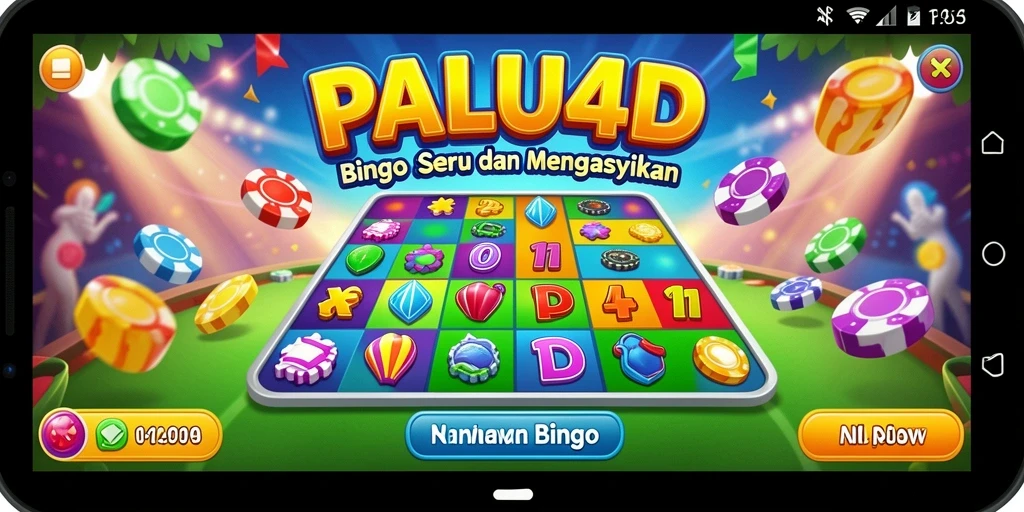 Tangkapan layar gameplay Bingo yang seru dan interaktif.