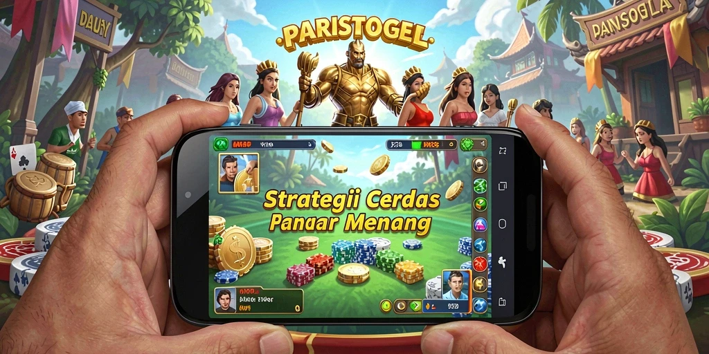 Tampilan gameplay seru dari PARISTOGEL dengan strategi yang menegangkan.