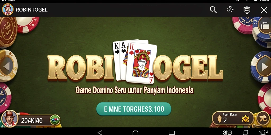 Tampilan gameplay seru dalam ROBINTOGEL dengan banyak pemain yang bersaing.
