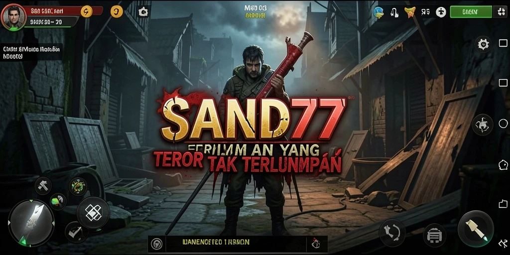 Gameplay SAND77 dengan suasana Horror yang mencekam.