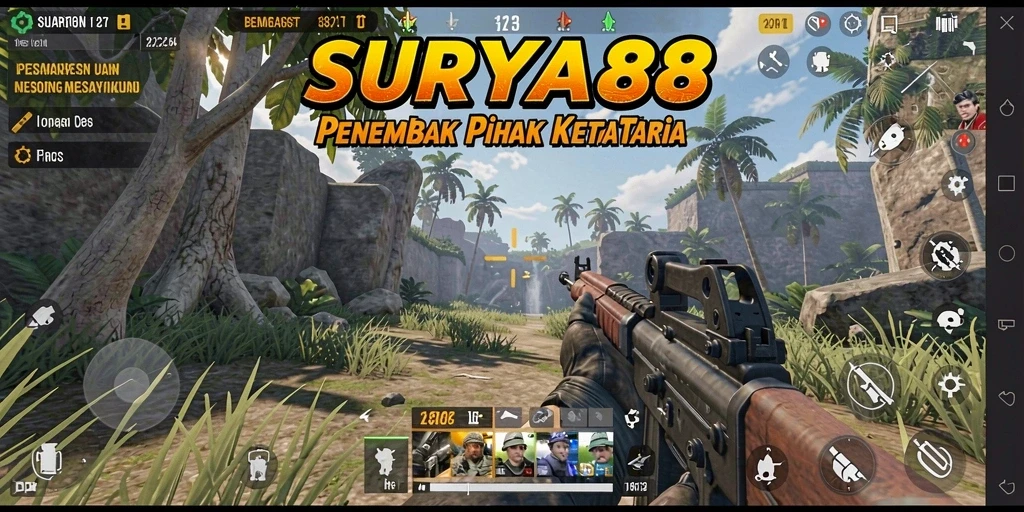 Tampilan gameplay seru dari SURYA88 yang mendebarkan.