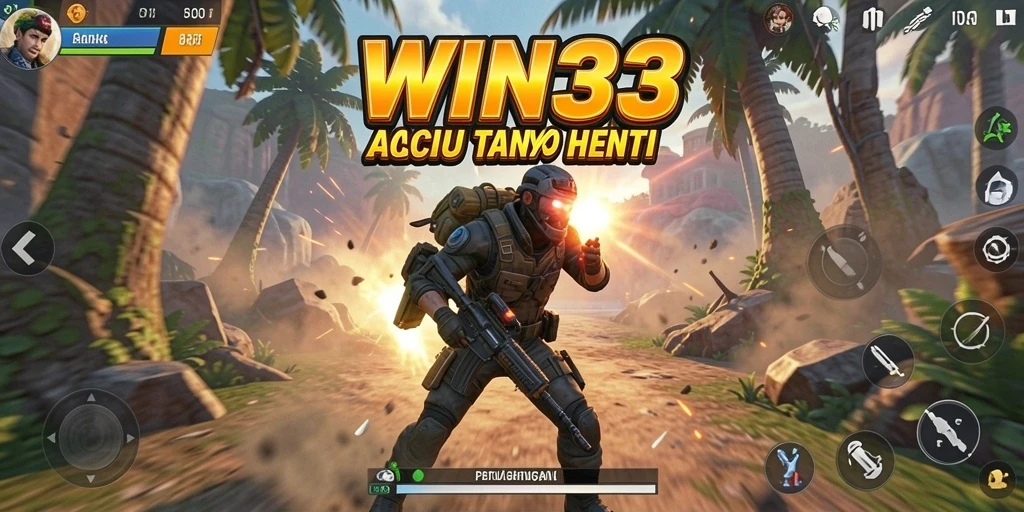 Tangguhnya aksi dan pertempuran seru dalam gameplay WIN33.