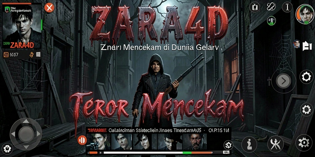 Gameplay menegangkan ZARA4D dengan atmosfer Horror yang mendalam.